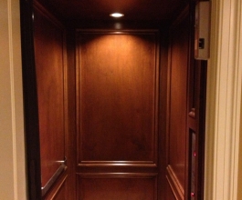 Interior of custom elevator 2