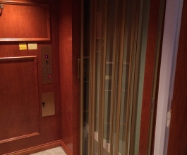 Custom home elevator interior 2
