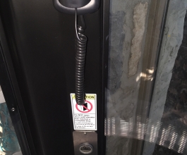 Outdoor elevator interior 1