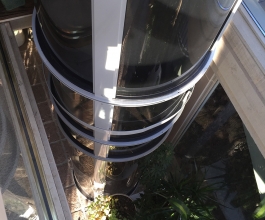 Outdoor elevator vacuum tube style 1