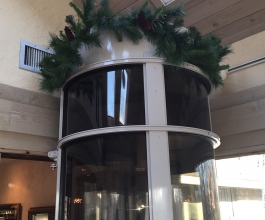 Outdoor elevator vacuum tube style 2