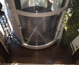 Outdoor elevator vacuum tube style 5