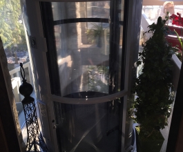 Outdoor elevator vacuum tube style 8