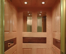 custom birdseye maple elevator in Indianapolis