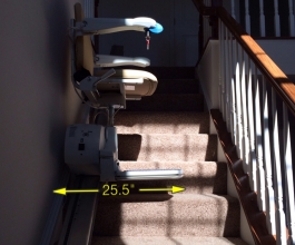 Handicare Chair measurements 4