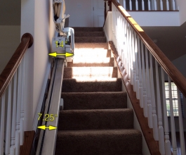 Handicare Chair measurements 5