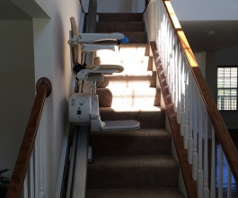 Handicare Simplicity sliding rail pics 7