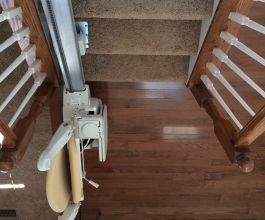 Handicare Simplicity sliding rail