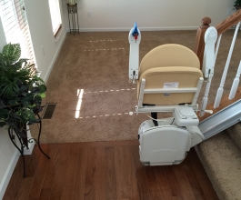 Handicare Simplicity sliding rail