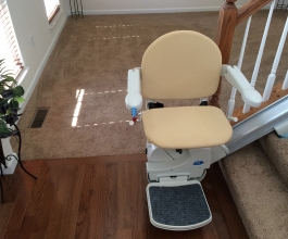 Handicare Simplicity sliding rail