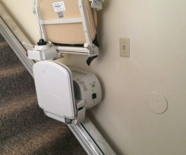 Folded stair chair 1