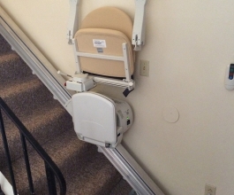 Folded stair chair 2