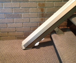 Stannah stairlift sliding rail 1