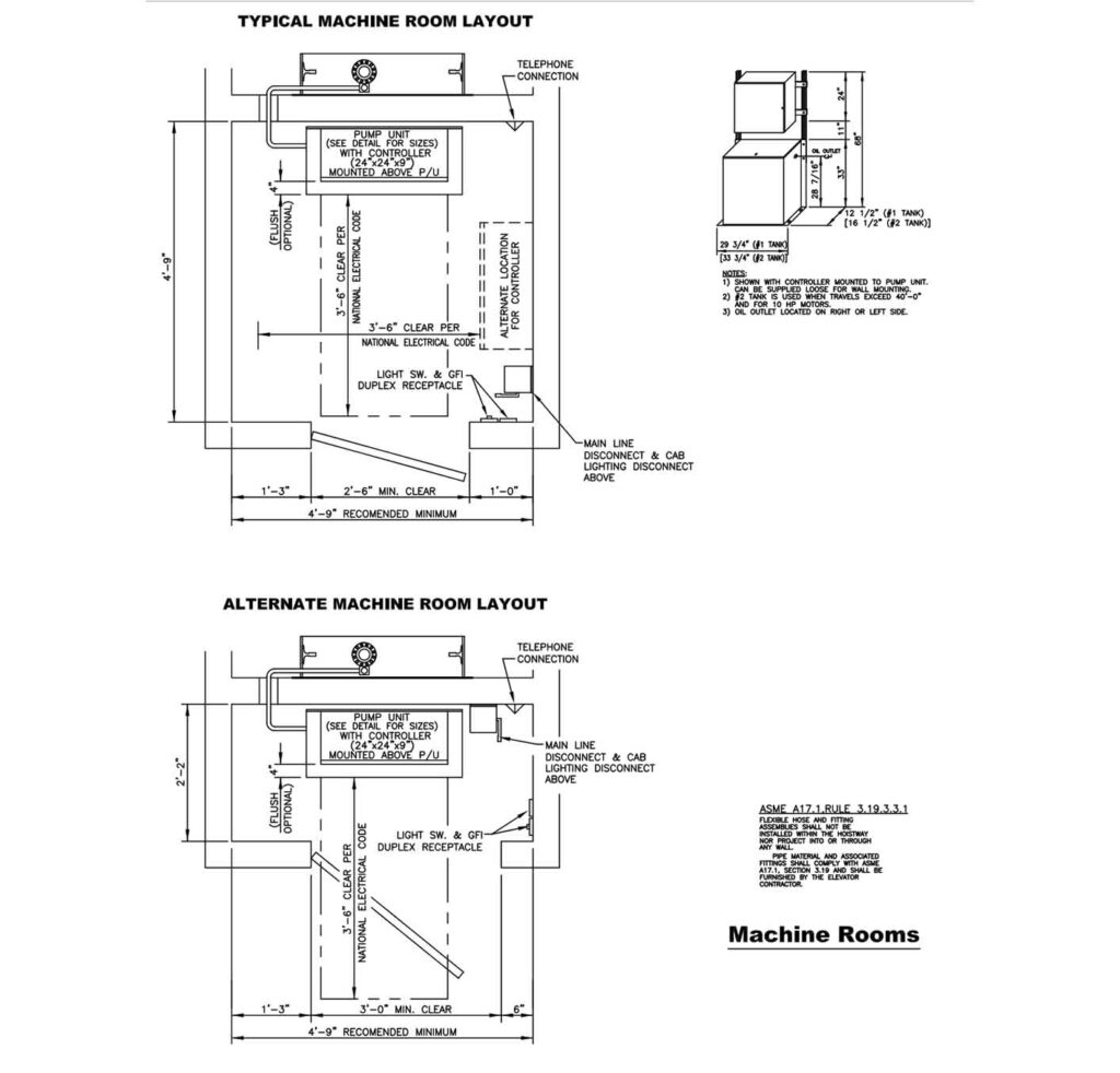 hydro-machine-room-drawing